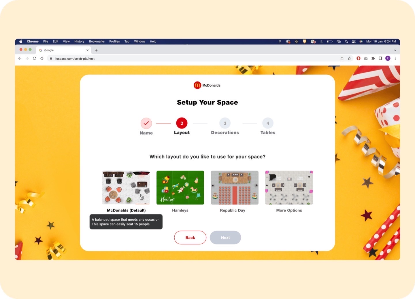 Host onboarding step 3