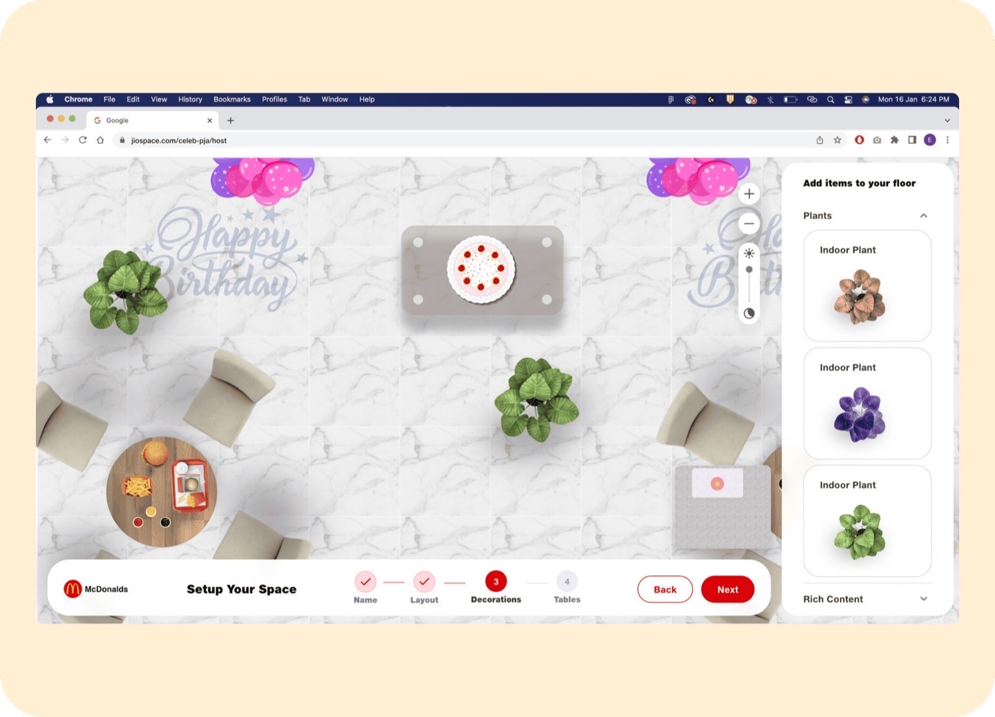 Host onboarding continued