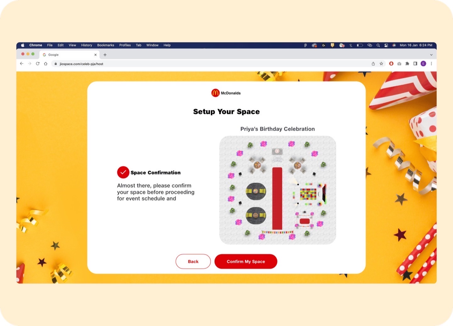 Host onboarding complete