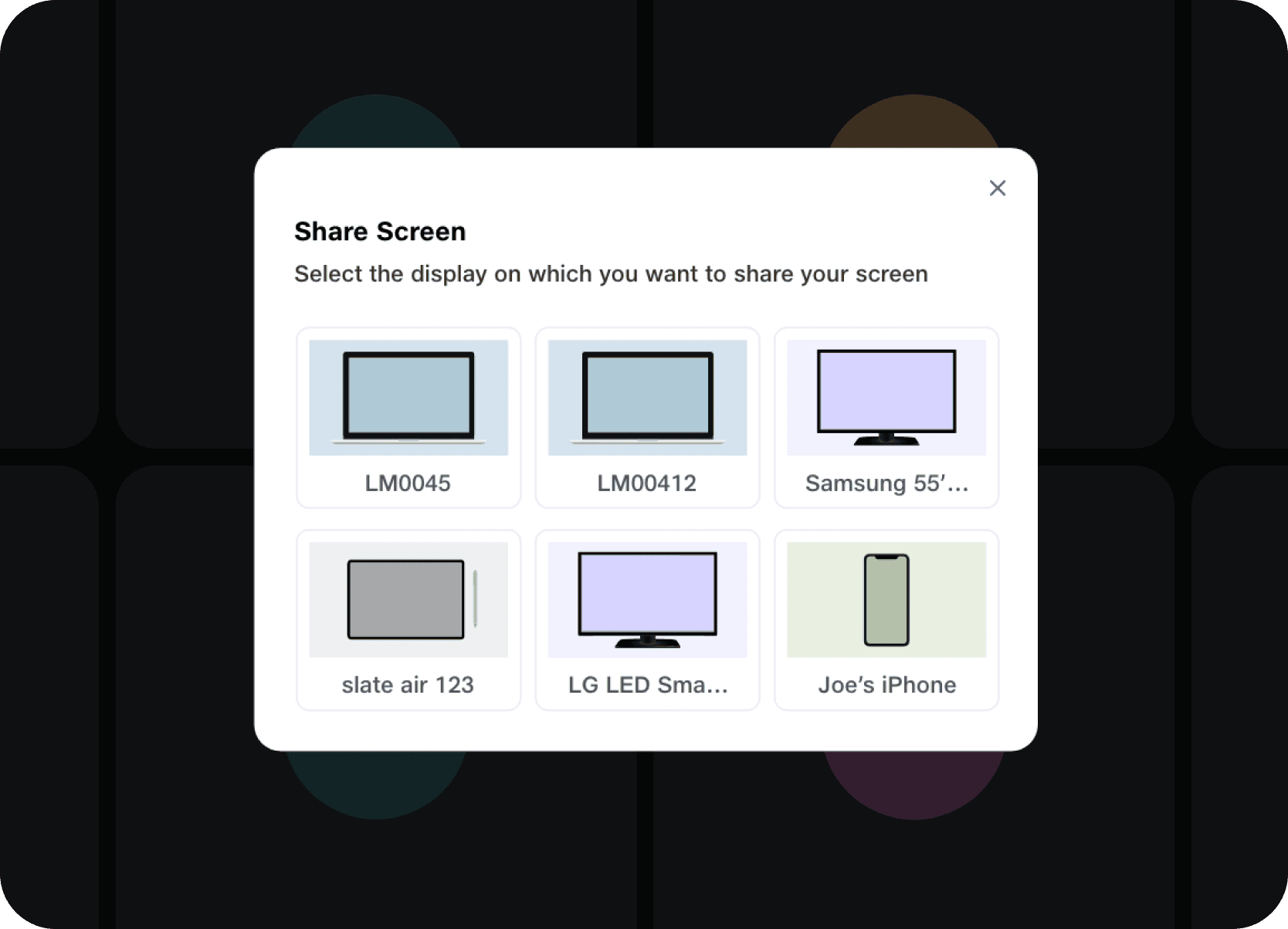 Multi-display support
