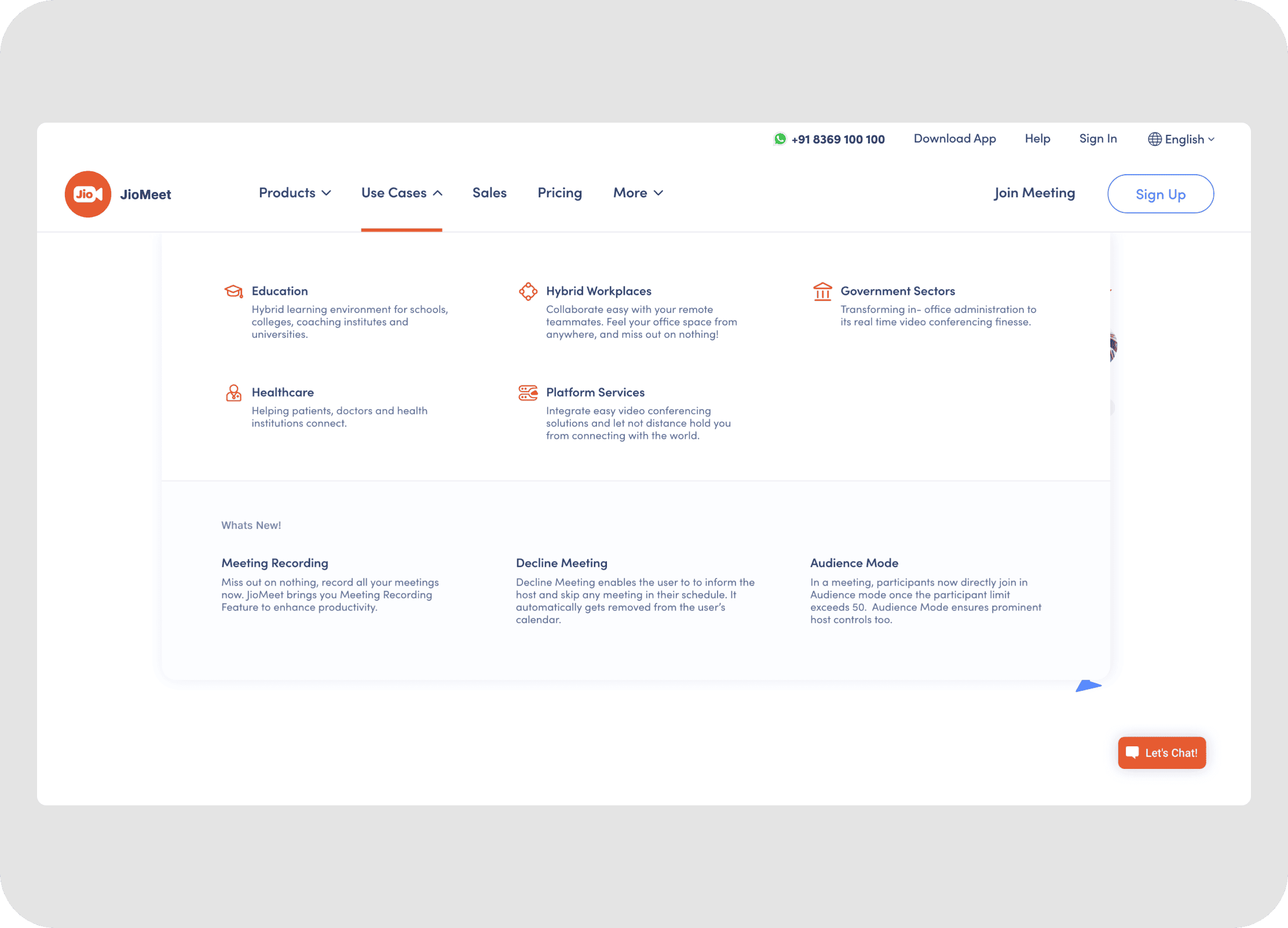 New header menu mobile